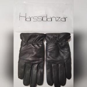 Men's Black Leather Gloves
